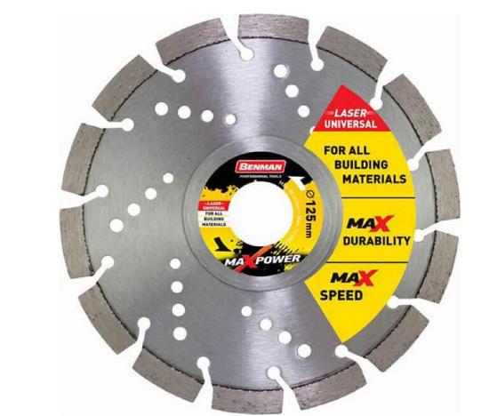Εικόνα της Benman Διαμαντόδισκος Laser Universal 230mm Max Power 74489 1τμχ