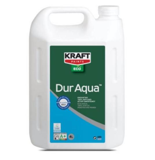 Εικόνα της Kraft Dur Aqua Οικολογικό Ακρυλικό Αστάρι Εμποτισμού Νερού Διάφανο