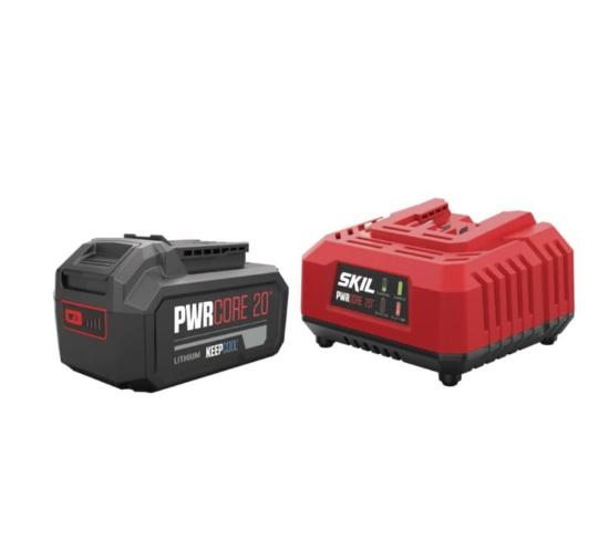 Εικόνα της Skil Σετ Μπαταρίας Λιθίου Χωρητικότητας 4Ah 20V με Φορτιστή