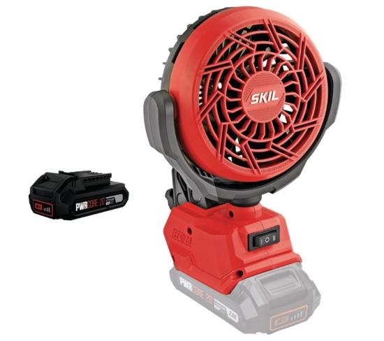 Εικόνα της Skil 3163CA Ανεμιστήρας Με Σφιγκτήρα Με Μπαταρία