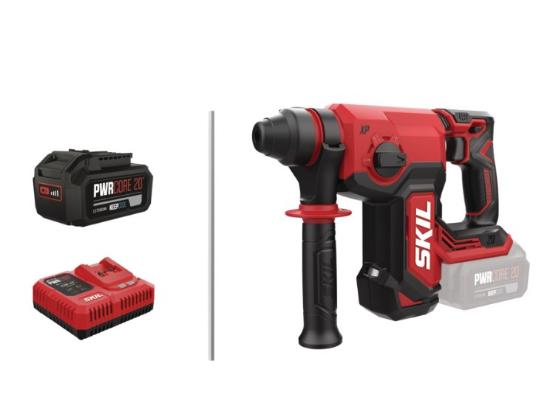 Εικόνα της Skil Set 3850CA Περιστροφικό πιστολέτο 20V Brushless Sds Plus 2.0 με Μπαταρία 4,0Ah και Ταχυφορτιστή 6,0Α