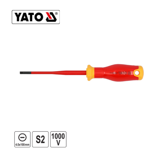 Εικόνα της Yato Κατσαβίδι Ηλεκτρολόγου Extra Slim Sl 4X100 YT-282643