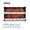 Εικόνα της Yato Μύτες Σετ Ρούτερ 15 Τμχ 8MM YT-68002