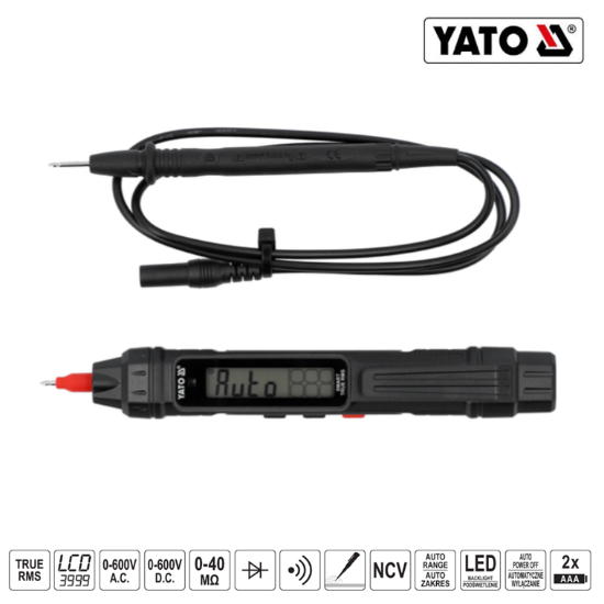 Εικόνα της Yato Πολύμετρο Lcd YT-730822
