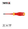 Εικόνα της Yato Κατσαβίδι Ηλεκτρολόγου Extra Slim Pz 1X80 YT-282656