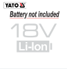 Εικόνα της Yato Σκουπάκι 18V Solo YT-85683