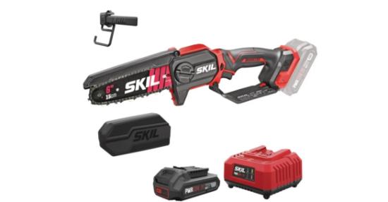 Εικόνα της SKIL 0512 CA Κλαδευτικό Αλυσοπρίονο 20V Redline ΣΕΤ με Μπαταρία 2.0Ah και Φορτιστή 2.4A