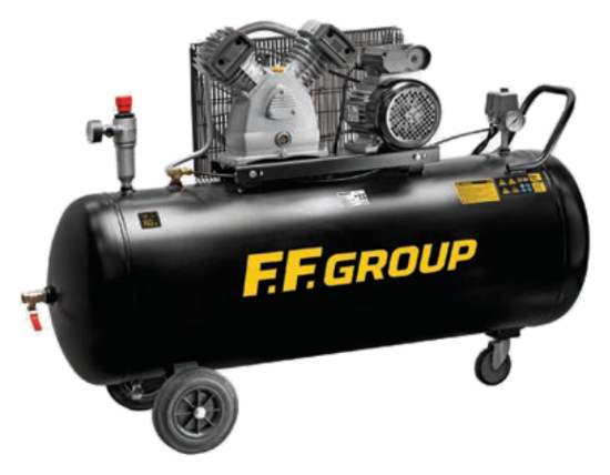Εικόνα της FFGroup Αεροσυμπιεστής Επαγγελματικός με Ιμάντα AC-B 200/4TC HD