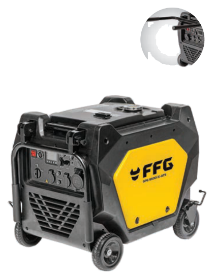 Εικόνα της FFGroup Γεννήτρια Βενζίνης Inverter GPG 9500iE ATS