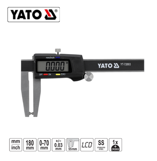 Εικόνα της Yato Παχύμετρο Δισκόφρενων YT-72093