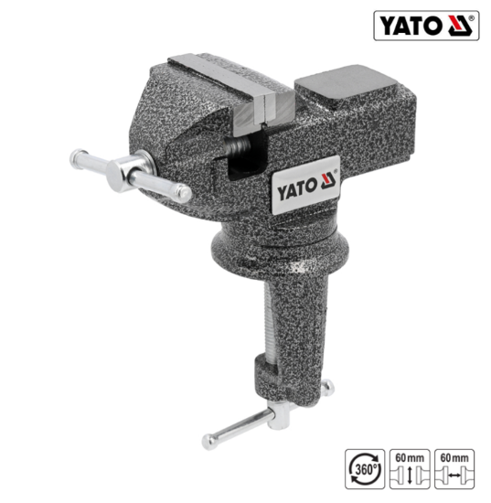Εικόνα της Yato Μέγγενη 60mm Περιστρεφόμενη Βάση YT-65009