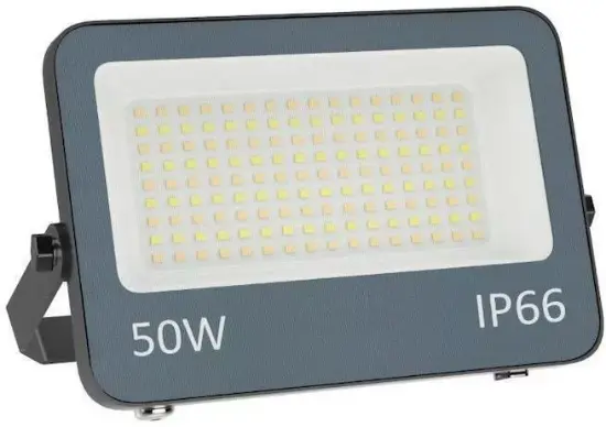 Εικόνα της Universe Στεγανός Προβολέας LED 50W Ψυχρό Λευκό 6500K IP66