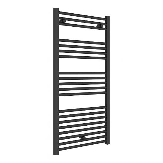 Εικόνα της Lazzarini Σώμα Λουτρού 1188x600 628kcal/h Μαύρο Mat RAL 9005 Bormio