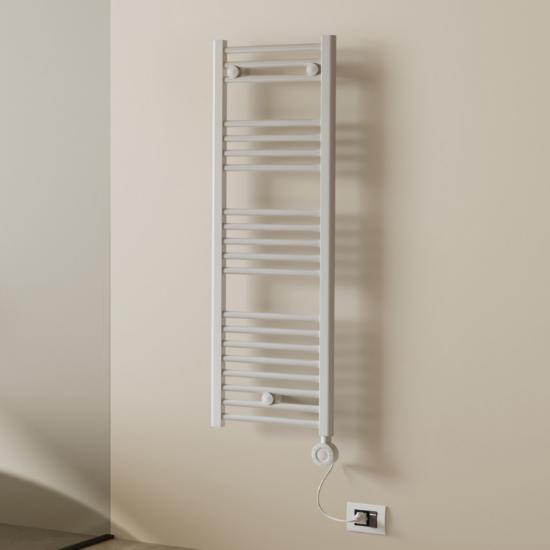 Εικόνα της Lazzarini Σώμα Λουτρού Ηλεκτρικό 1600x500 White RAL 9016 E-Bormio Deco
