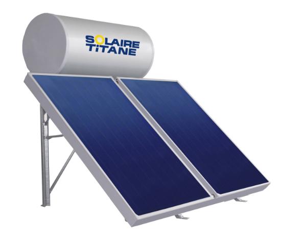 Εικόνα της Solaire Titane Ηλιακός Θερμοσίφωνας Glass Διπλής Ενέργειας 300L 2x2,40m2