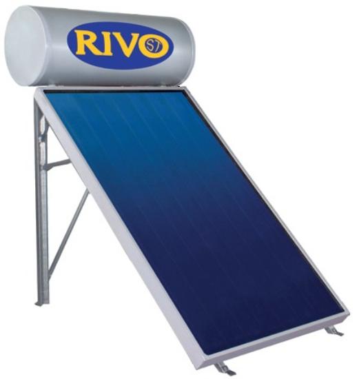 Εικόνα της Rivo Ηλιακός Θερμοσίφωνας Glass Τριπλής Ενέργειας 120L 1x2,00m2 ST