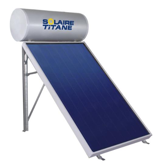 Εικόνα της Solaire Titane Ηλιακός Θερμοσίφωνας Glass Τριπλής Ενέργειας 120L 1x2,00m2