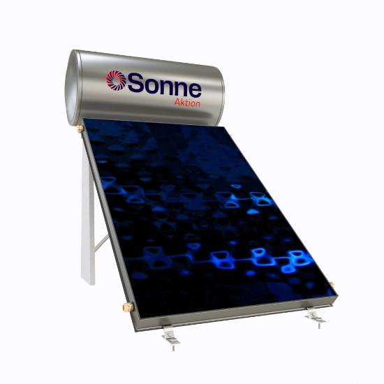 Εικόνα της Sonne Ηλιακός Θερμοσίφωνας Χάλκινος Τριπλής Ενέργειας 120L 1x1,50m2 Atlas