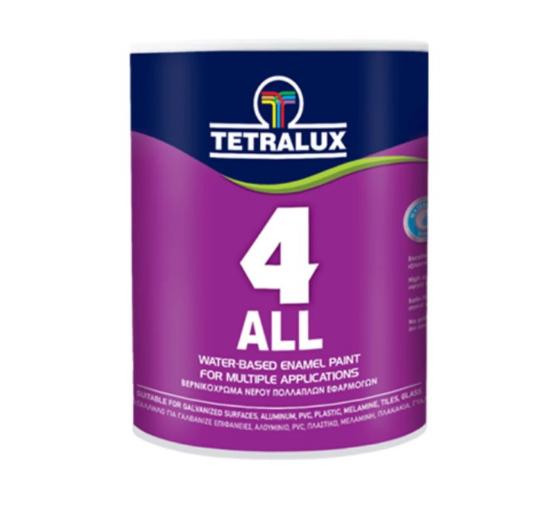 Εικόνα της Tetralux For All Βερνικόχρωμα Νερού Λευκό 3lt